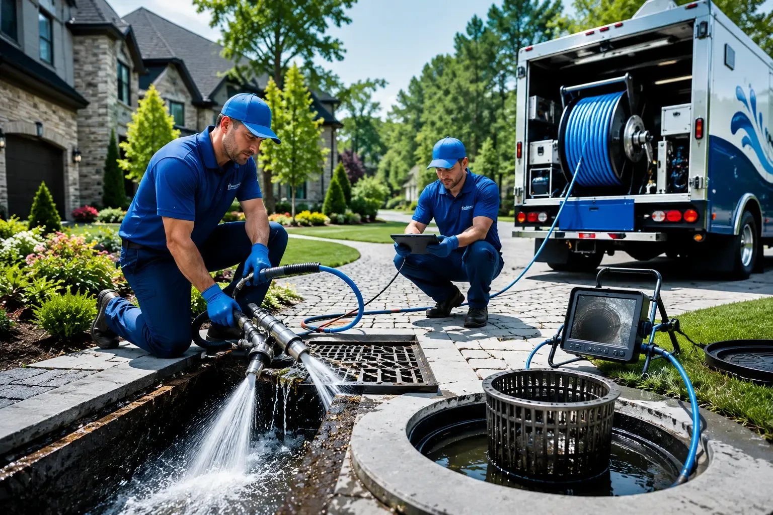 Local outdoor drain cleaning professionals in Wallingford, CT